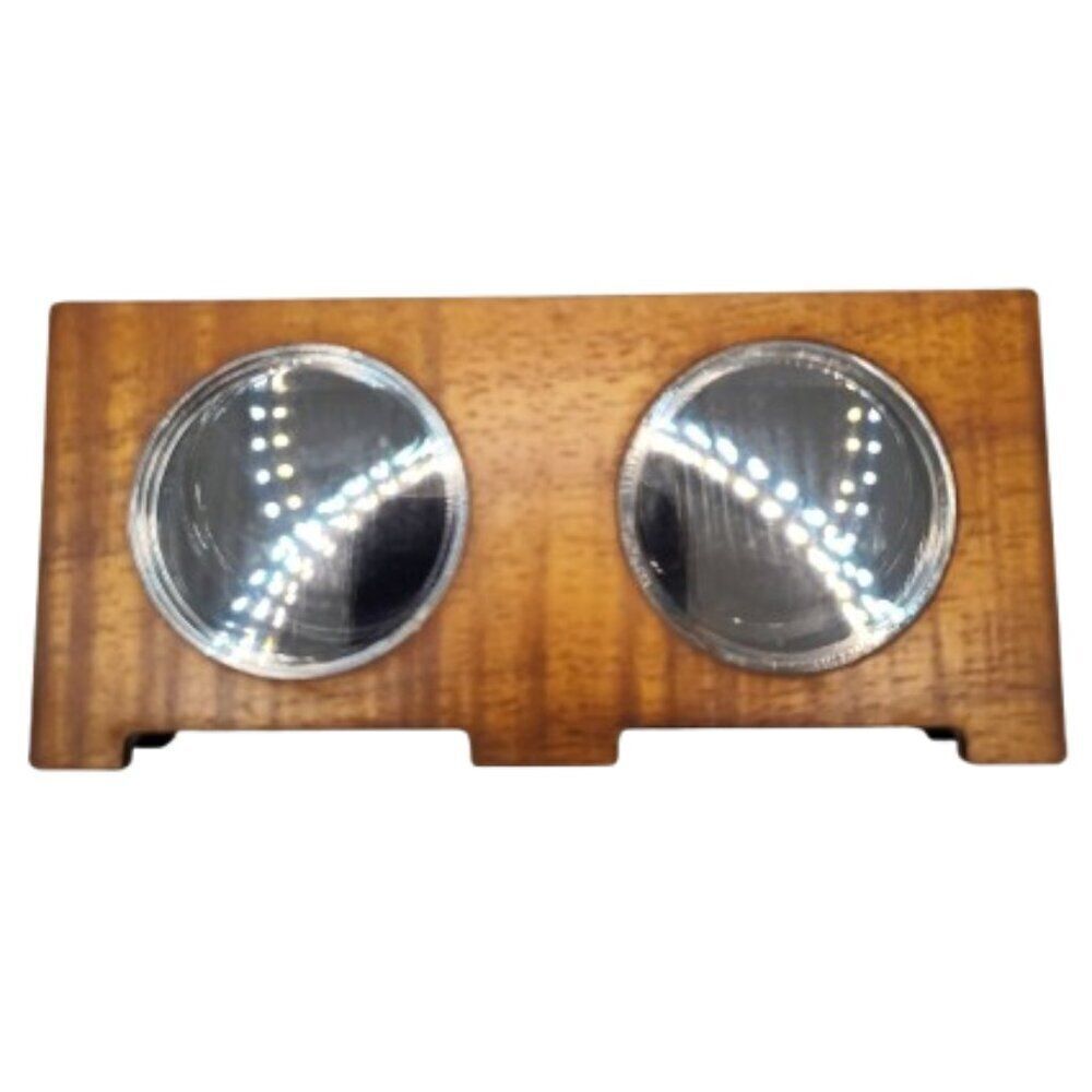KOA wood coin holder